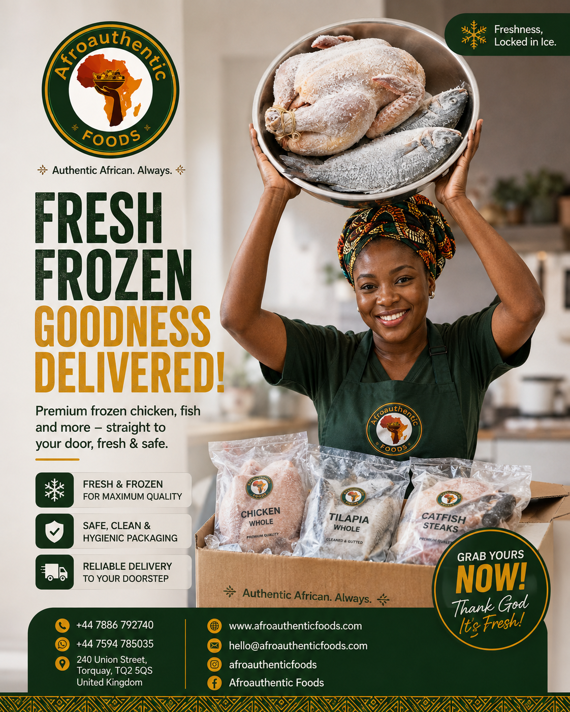 Fresh frozen goodness delivered